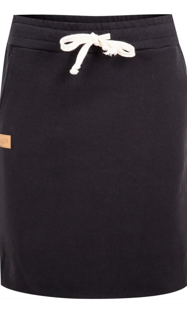 DámskÁ tepláková sukně BASIC BLACK