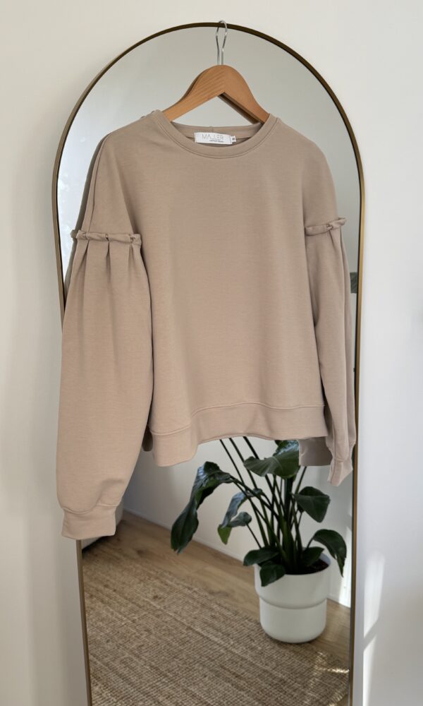 Dámská tepláková mikina DORA béžová