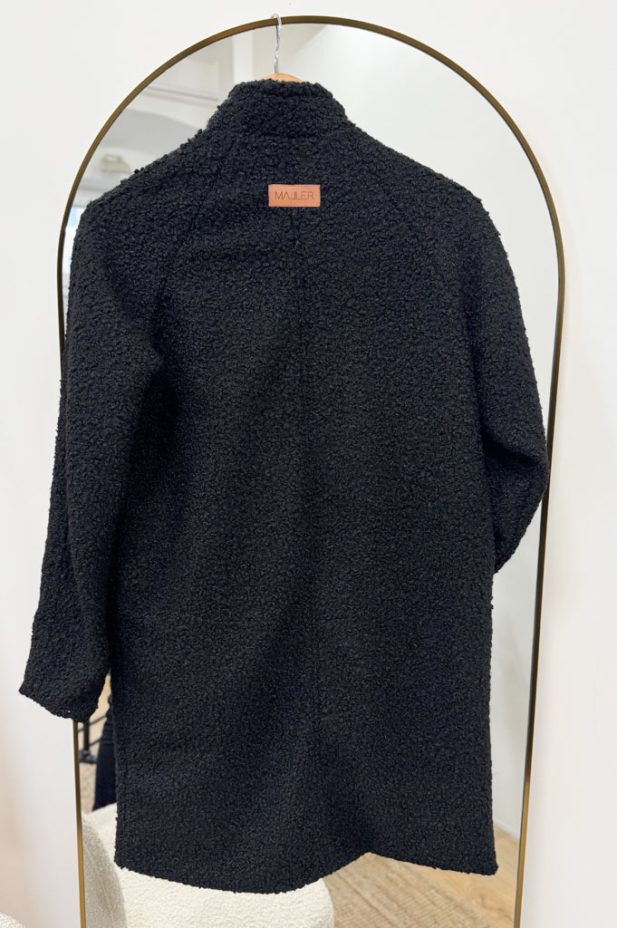 Dámský kabát LUX černý - Image 2