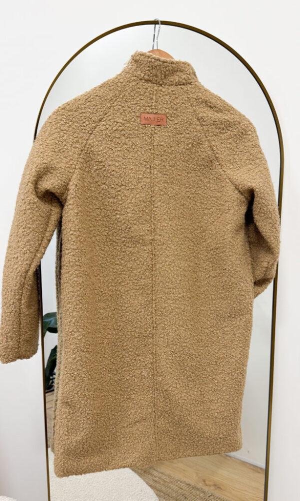 Dámský kabát LUX hnědý