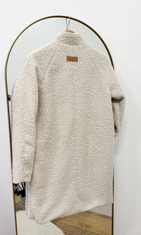 Dámský kabát LUX krémový